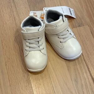 Carter's White Baby Walker Shoes